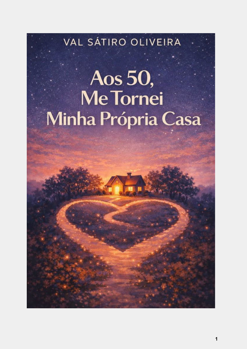Aos 50 me tornei  minha própria casa